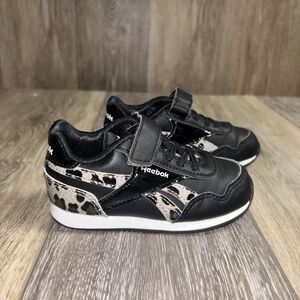 Reebok Royal Classic Jogger GW3722 Youth US Size 6 Black Leopard Brown Shoes
